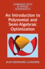 Image for Introduction to Polynomial and Semi-Algebraic Optimization