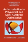 Image for An introduction to polynomial and semi-algebraic optimization