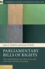 Image for Parliamentary Bills of Rights: The Experiences of New Zealand and the United Kingdom Experiences