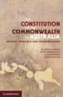 Image for The constitution of the Commonwealth of Australia