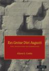 Image for Res gestae divi Augusti: The achievements of the divine Augustus