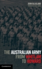 Image for Australian Army from Whitlam to Howard