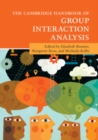 Image for The Cambridge Handbook of Group Interaction Analysis