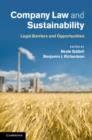 Image for Company law and sustainability: legal barriers and opportunities