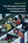 Image for The European private international law of employment