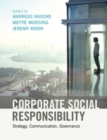 Image for Corporate Social Responsibility: Strategy, Communication, Governance