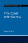 Image for Inflectional Defectiveness