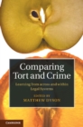 Image for Comparing tort and crime: learning from across and within legal systems