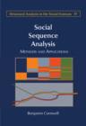 Image for Social sequence analysis: methods and applications