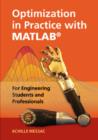 Image for Optimization in practice with MATLAB for engineering students and professionals