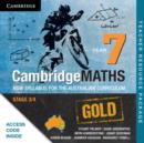 Image for Cambridge Maths GOLD NSW Syllabus for the Australian Curriculum Year 7 Teacher Resource (Card)