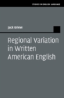 Image for Regional variation in written American English
