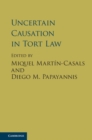 Image for Uncertain causation in tort law