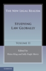 Image for New Legal Realism: Volume 2: Studying Law Globally
