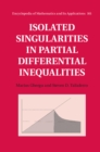 Image for Isolated Singularities in Partial Differential Inequalities