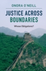 Image for Justice across boundaries: whose obligations?