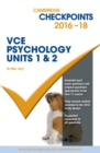 Image for Cambridge Checkpoints VCE Psychology Units 1&amp;2