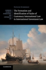 Image for The formation and identification of rules of customary international law in international investment law