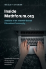 Image for Inside Mathforum.org  : analysis of an internet-based education community
