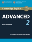Image for Cambridge English Advanced 2 Student&#39;s Book with answers