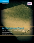 Image for GCSE English literature for AQA A Christmas carol: Student book