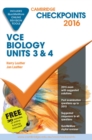 Image for Cambridge Checkpoints VCE Biology Units 3 and 4 2016 and Quiz Me More