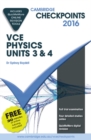 Image for Cambridge Checkpoints VCE Physics Units 3 and 4 2016 and Quiz Me More