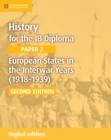 Image for History for the IB Diploma. Paper 3 European States in the Inter-War Years (1918-1939)