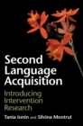 Image for Second language acquisition  : introducing intervention research