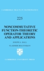 Image for Noncommutative Function-Theoretic Operator Theory and Applications