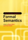 Image for Cambridge Handbook of Formal Semantics