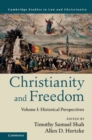 Image for Christianity and freedom.: (Historical perspectives) : Volume 1,