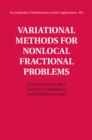 Image for Variational Methods for Nonlocal Fractional Problems