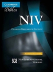 Image for NIV Clarion Reference Bible, Black Calf Split Leather, NI484:X