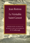 Image for Jean Rotrou: Le veritable Saint Genest