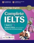Image for Complete IELTS Bands 4-5 Student&#39;s Book without Answers with CD-ROM with Testbank