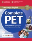 Image for Complete PET Student&#39;s Book with Answers with CD-ROM and Testbank