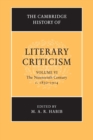 Image for The Cambridge history of literary criticismVolume 6,: The nineteenth century, c.1830-1914