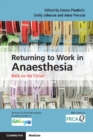 Image for Returning to Work in Anaesthesia