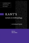 Image for Kant&#39;s Lectures on Anthropology