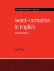 Image for Word-formation in English