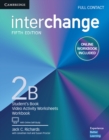 Image for Interchange Level 2B Full Contact with Online Self-Study and Online Workbook