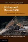 Image for Business and human rights  : beyond the end of the beginning