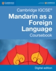 Image for Cambridge IGCSE(R) Mandarin as a Foreign Language Coursebook Digital Edition