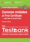 Image for Common mistakes at First Certificate - and how to avoid them