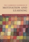 Image for The Cambridge handbook of motivation and learning