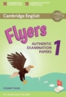 Image for Cambridge English Flyers 1 for Revised Exam from 2018 Student&#39;s Book