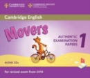 Image for Cambridge English Movers 1 for Revised Exam from 2018 Audio CDs (2)