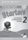 Image for Cambridge English Young Learners 2 for Revised Exam from 2018 Starters Answer Booklet