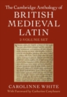 Image for The Cambridge anthology of British medieval Latin